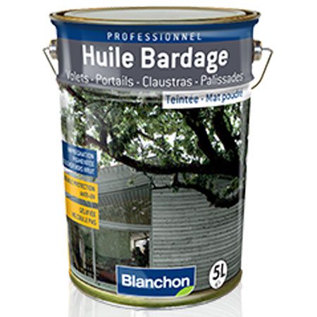Huile Bardage Opaque - Exterieur - Blanchon