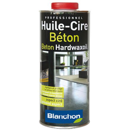 Huile-Cire béton - Blanchon