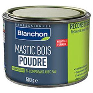 Mastic Bois - Poudre Rapide - BLANCHON