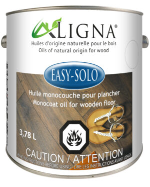 EASY-SOLO - Huile Monocouche pour Plancher de Bois - LIGNA