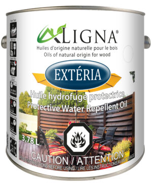 EXTERIA - Huile pour Bois Hydrofuge Extérieure - LIGNA